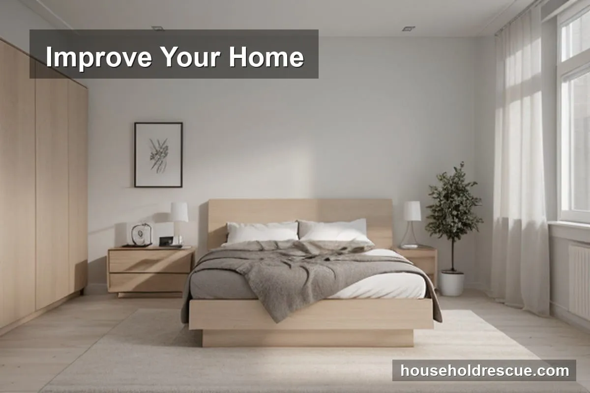 Smart Bedroom Furniture for a Minimalist Interior