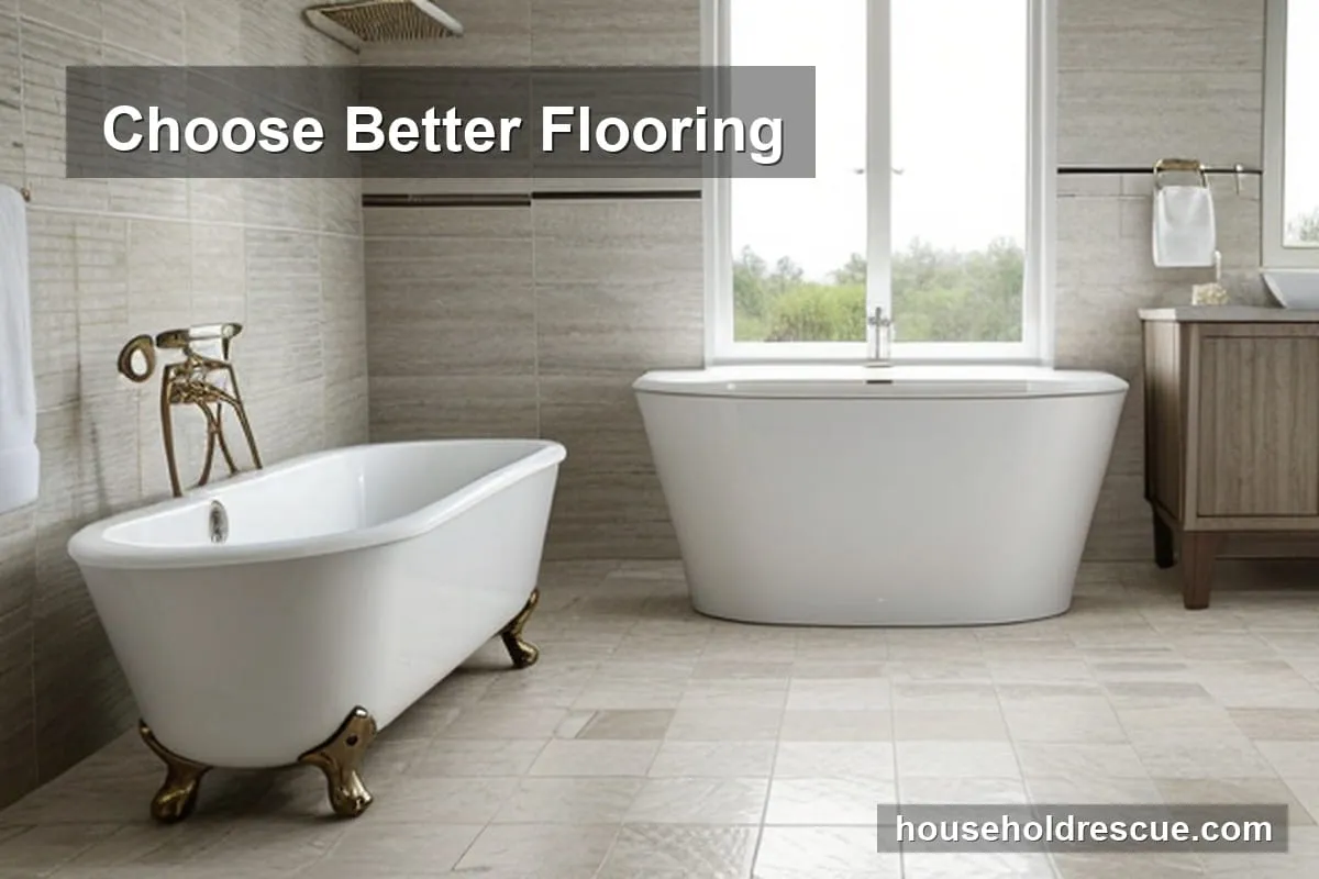 Durable Bathroom Flooring for Busy Homes: Expert Tips