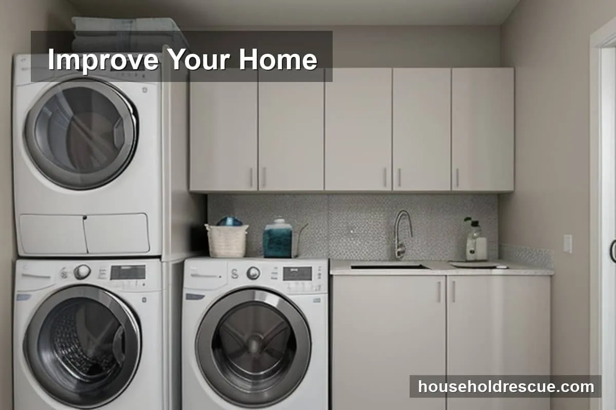 Creating a Minimalist Laundry Room for a Clutter-Free Space