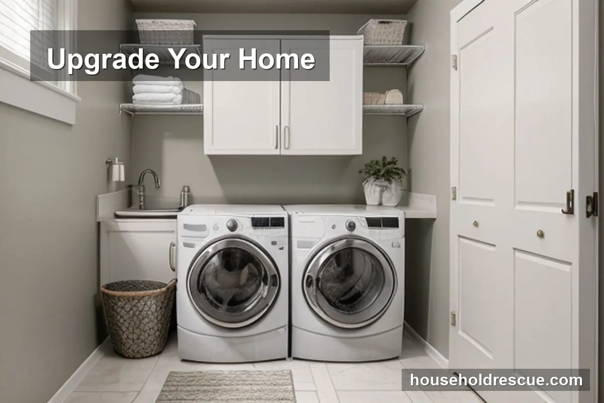 Smart Ways to Optimize Small Home Laundry Space
