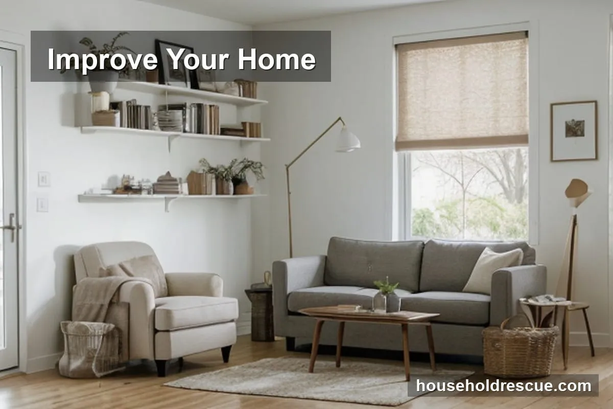 Smart Ways to Organize Your Small Living Room Space